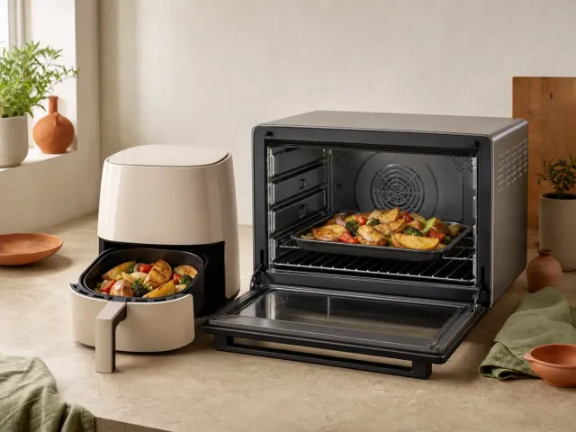 Air fryer a piekarnik z termoobiegiem - czym naprawdę się różnią?