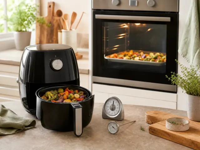 Jak przeliczyć przepis z piekarnika na air fryer?