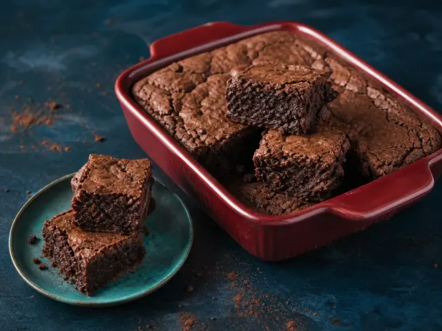 Brownie w małej foremce