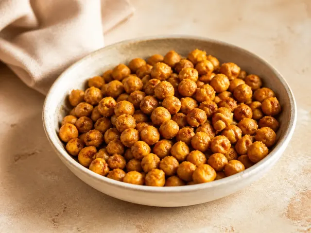 Chrupiąca ciecierzyca curry