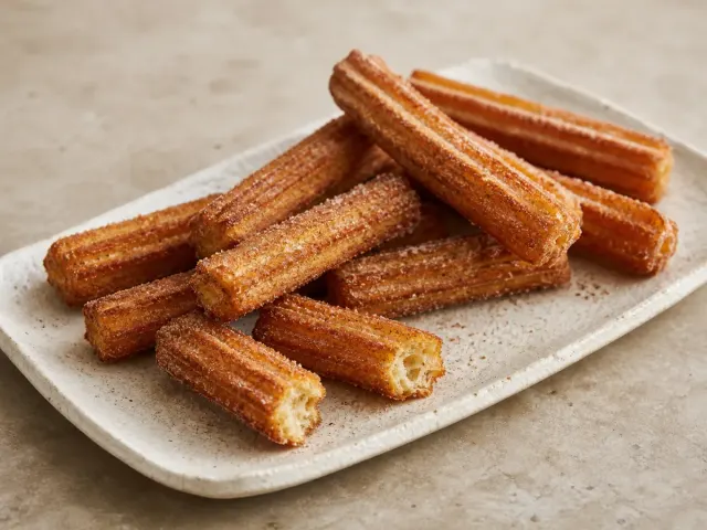 Churros pieczone