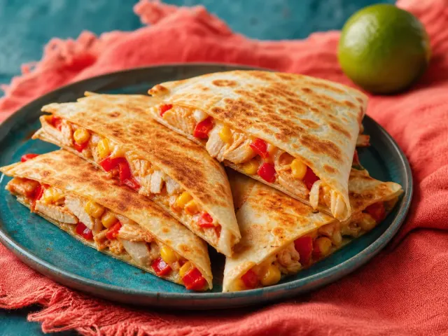 Quesadilla z kurczakiem